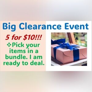 Big Clearance Sale